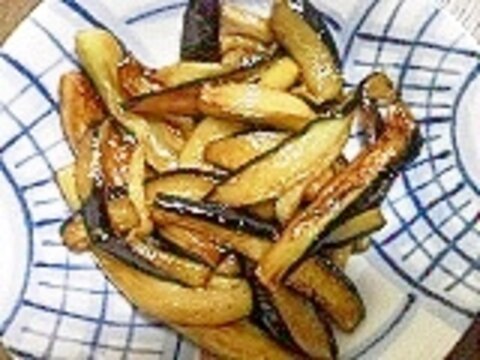 夏野菜！茄子のピリ辛炒め